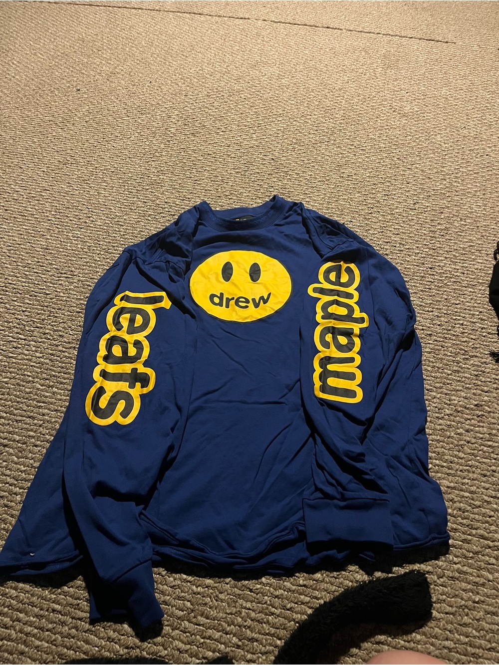 DREW x Toronto Maple Leafs Navy Long-Sleeve